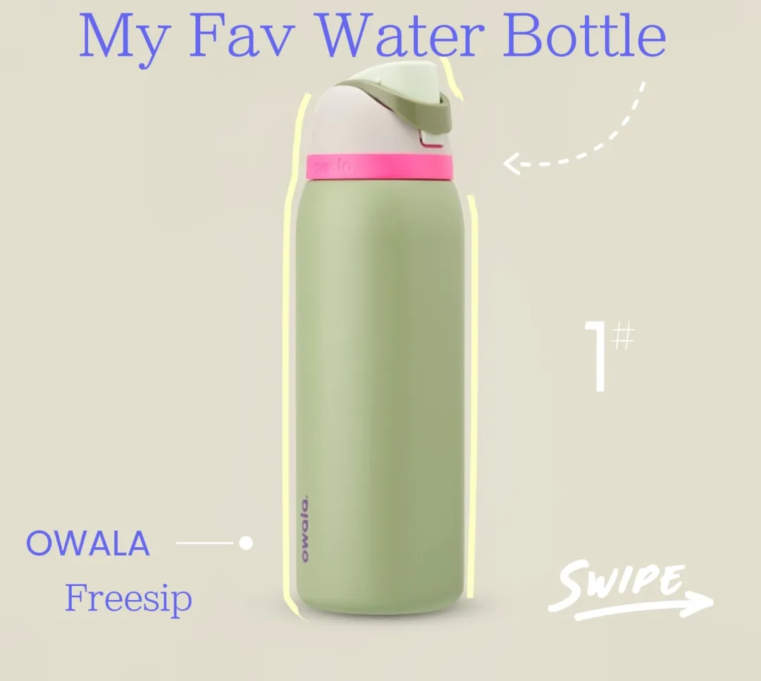 Owala's FreeSip Water Bottle Helps Me Double My Water Intake