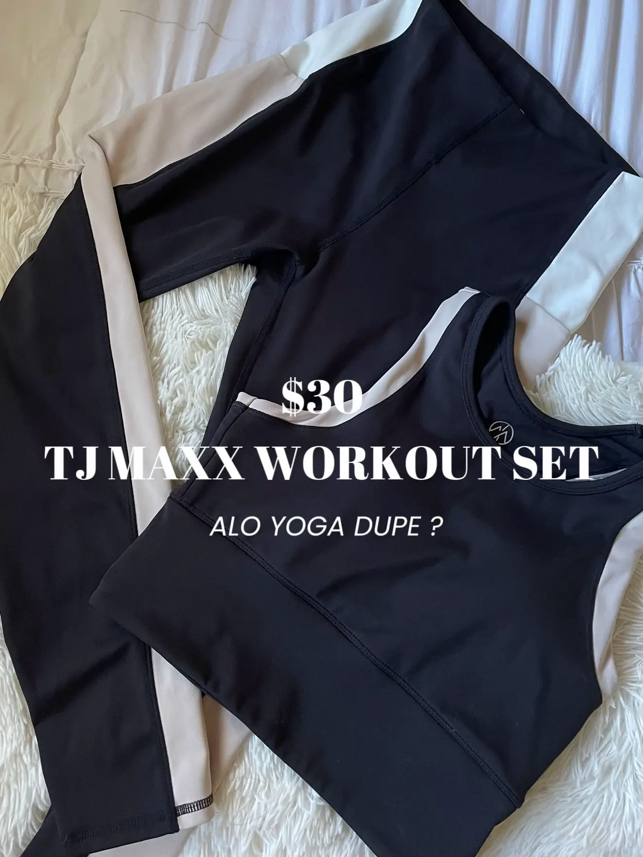 $30 TJ MAXX WORKOUT SET..ALO DUPE?, Gallery posted by ninaabellla