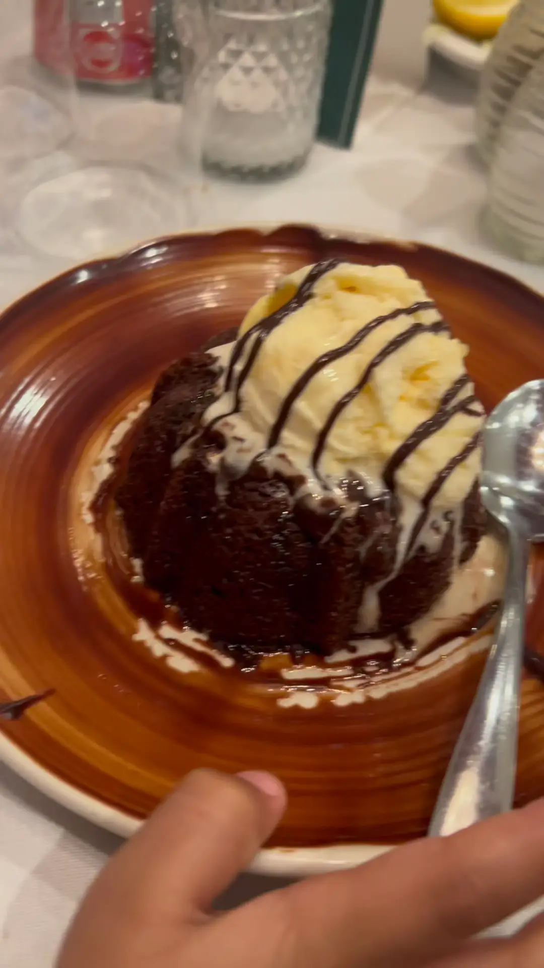 A delicious lava cake ❤️ | Video published by Rimsha Rehan | Lemon8