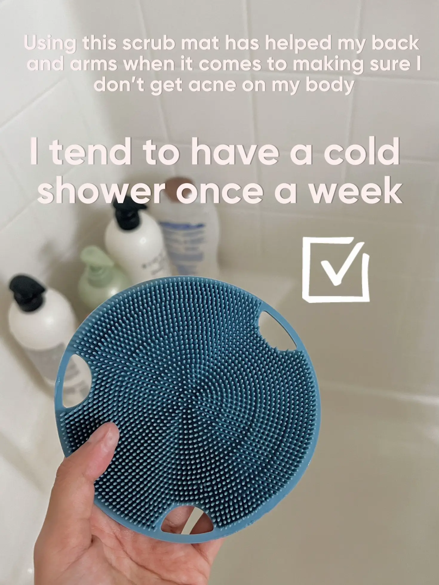 Cold Shower Body Scrub