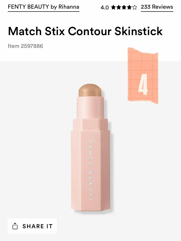 Match Stix Contour Skinstick - FENTY BEAUTY by Rihanna