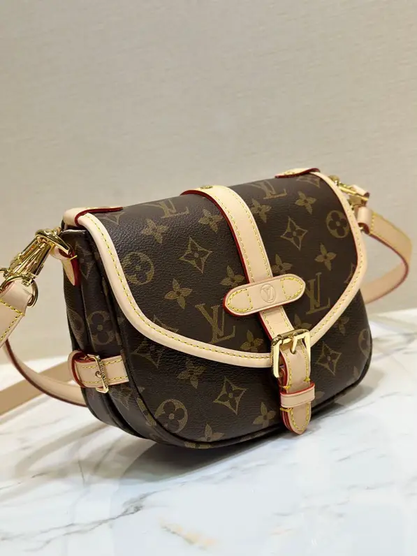 LV SAUMUR BB BAG COMPARED TO THE NEVERFULL BB! 