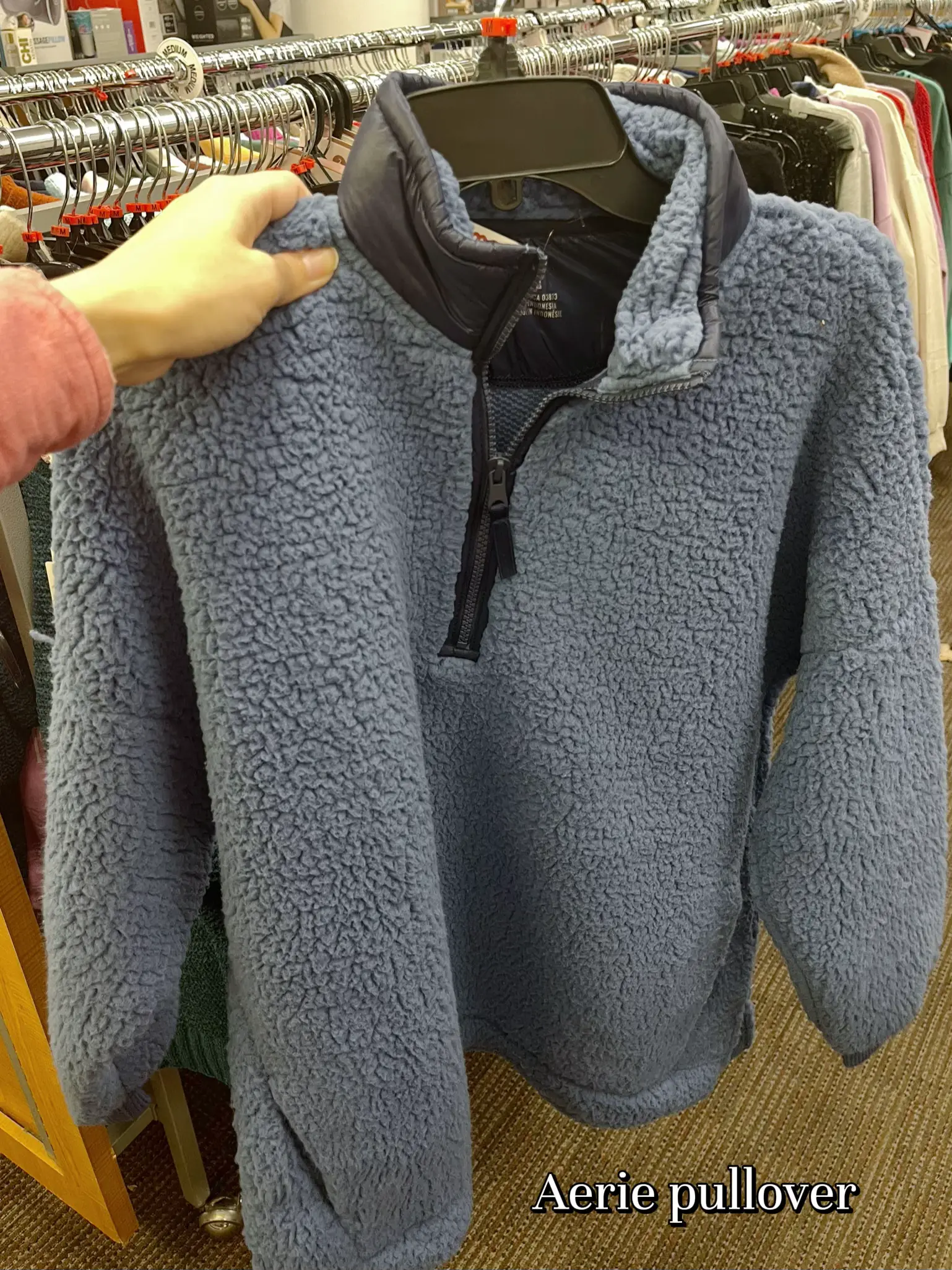 Tj maxx clearance sherpa pullover