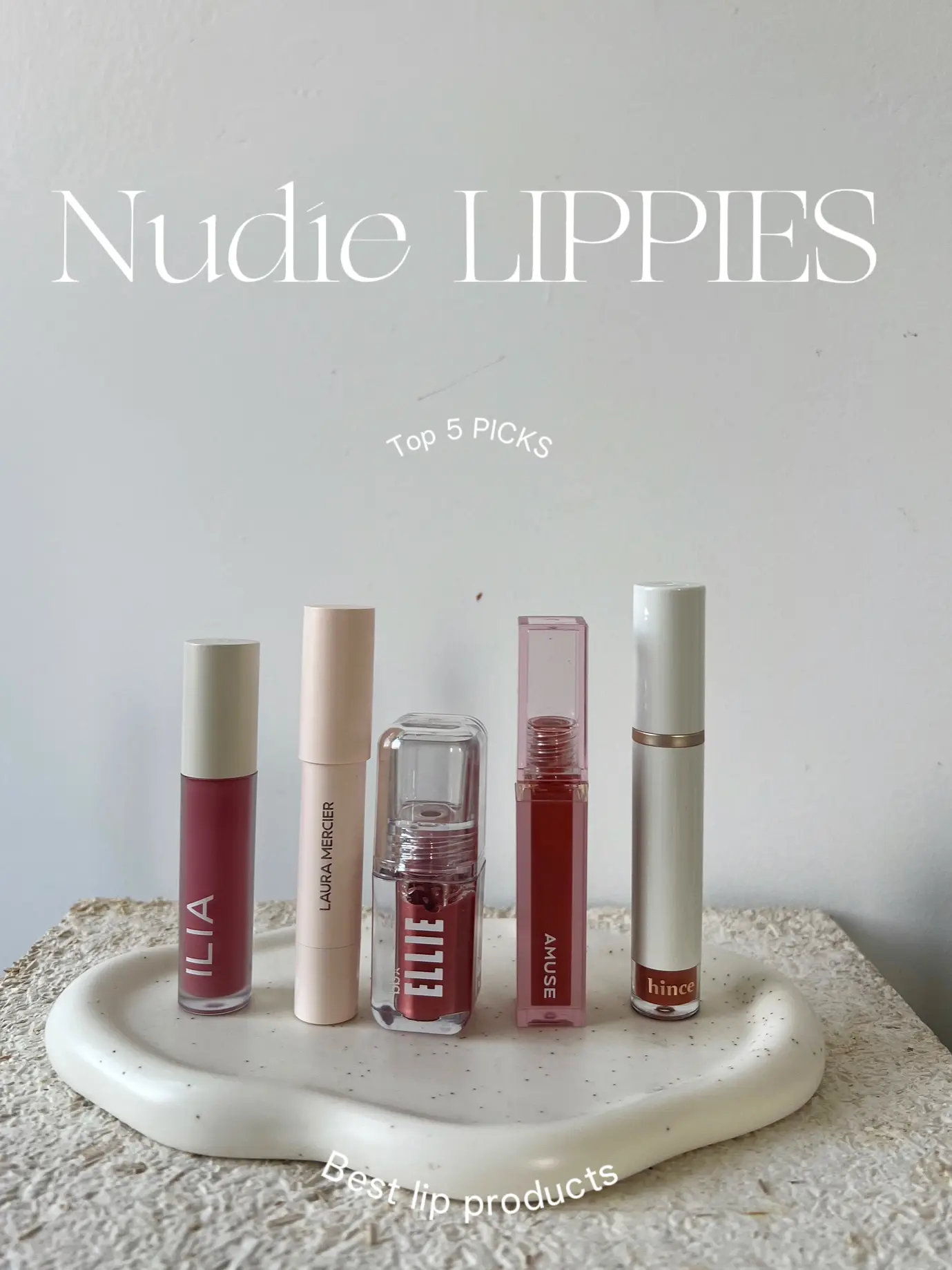 Nude Liquid Lip Pigment Nudie Lip Gloss Lipstick Lip Balm