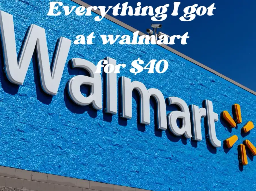 Everything I Got At Walmart For $40 | Gallery Posted By Jujuwilson03 ...