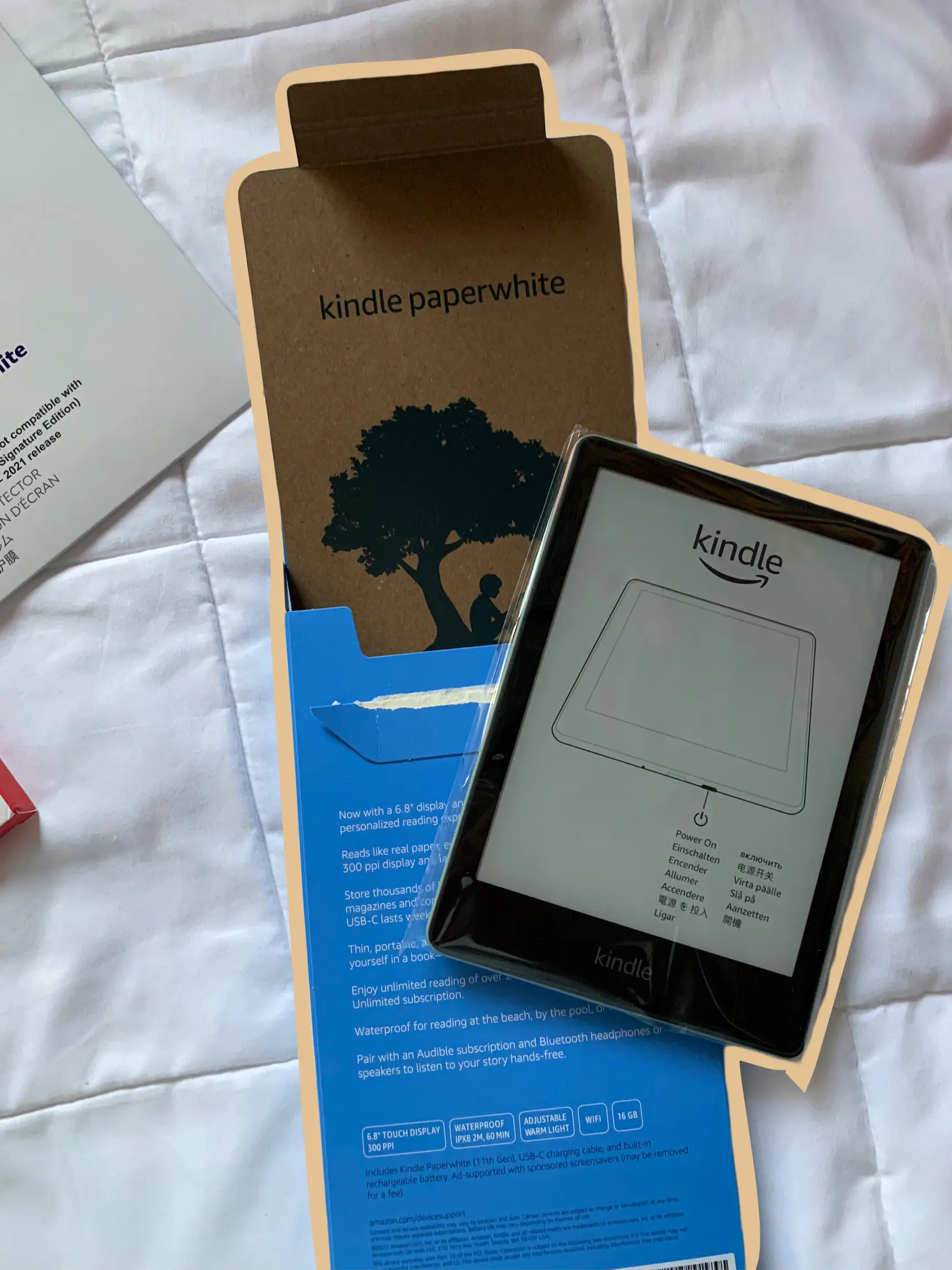 NEW Kindle Paperwhite 6.8 (2021) 11th Gen - Unboxing and Review