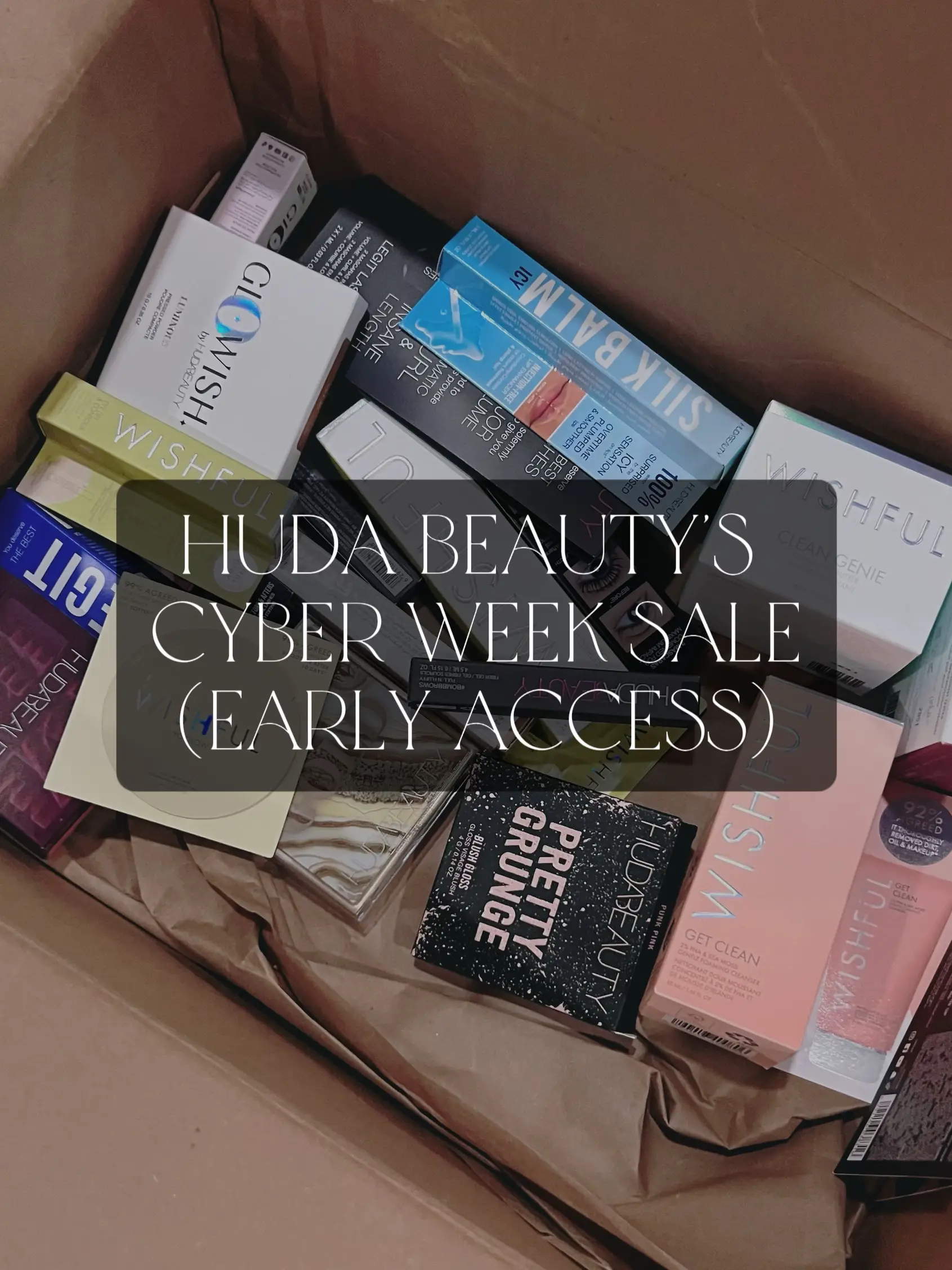 Huda Beauty’s Cyber Week Sale (Early Access) Order Gallery posted by LifeOnGentle Lemon8