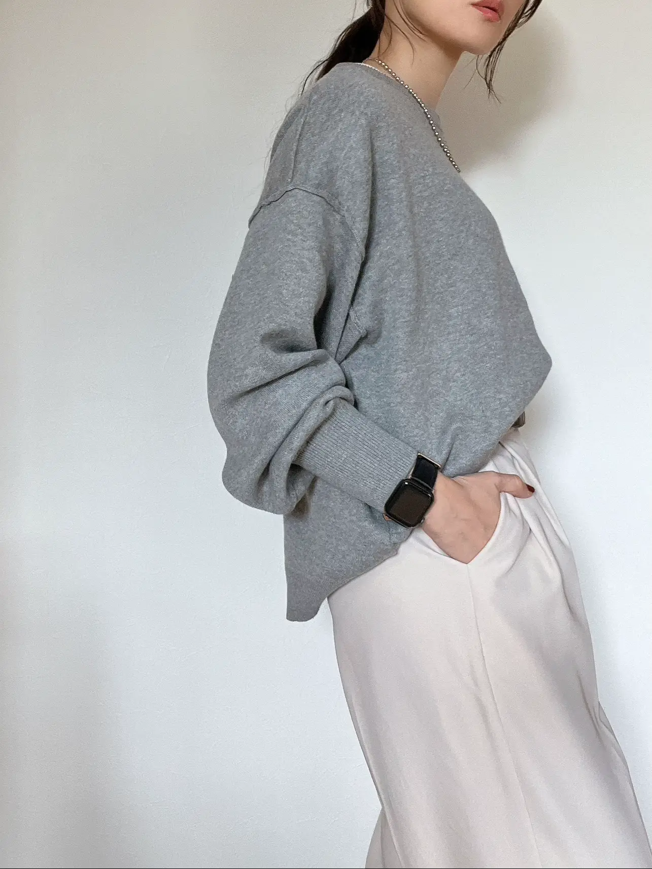 SWEAT LIKE KNIT VOLUME SLEEVE KNIT | Gallery posted by tomo