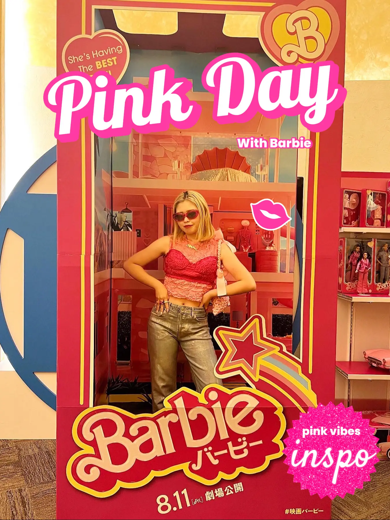 Pink outfit】Barbie The Movie 試写会💗 | Rihoが投稿したフォト