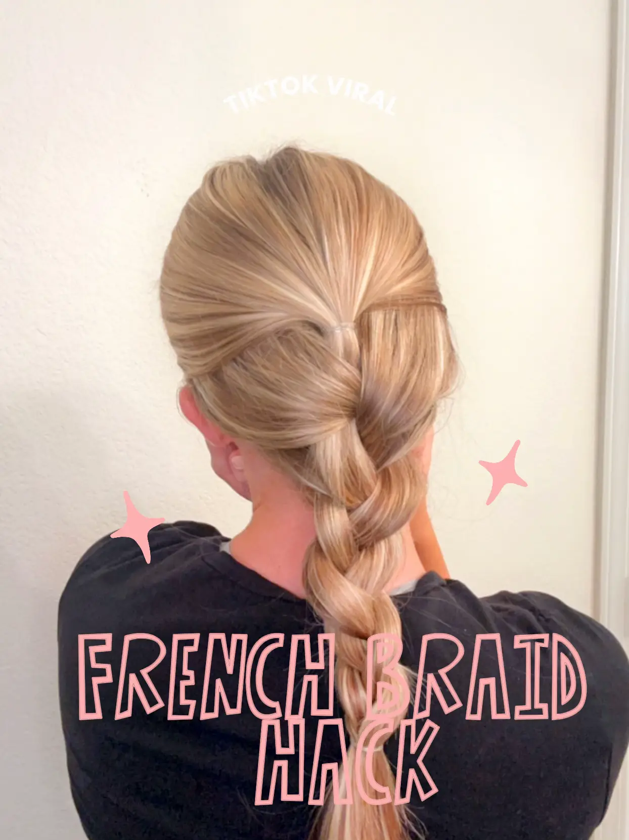 Here's a tip on how to braid your front pieces #hairstyle #hair