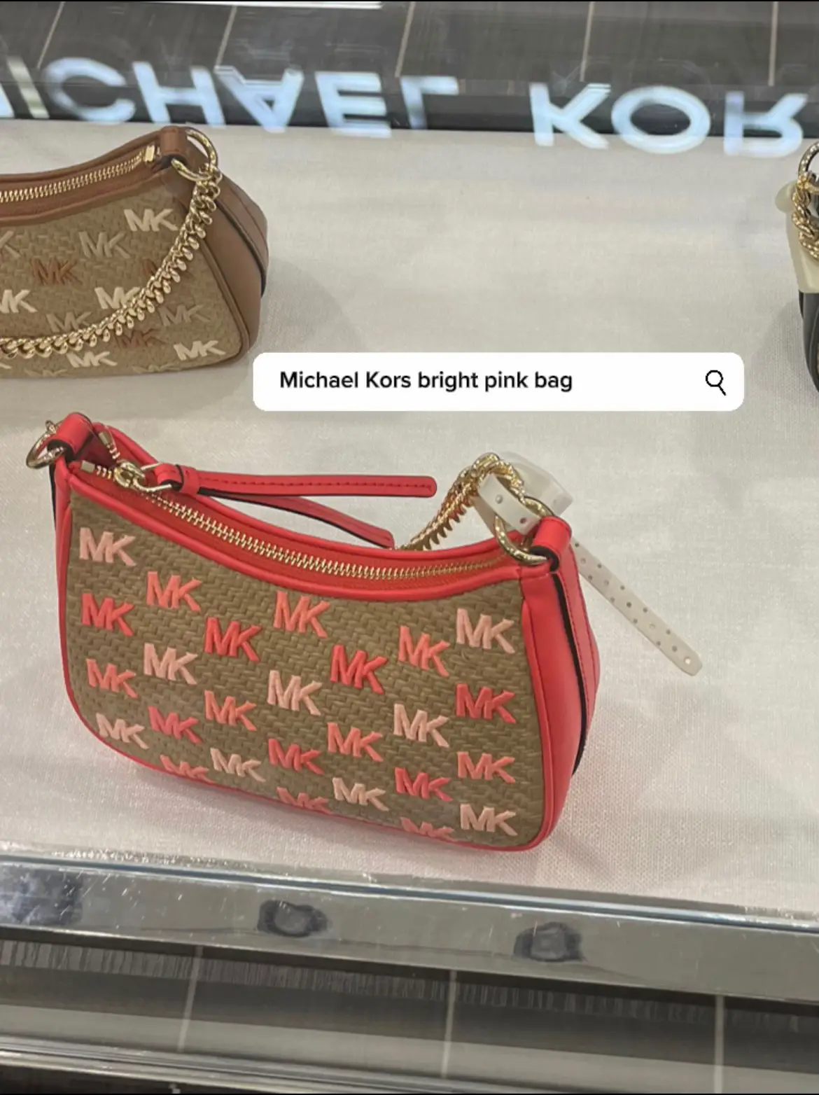 Michael Kors Mel Medium Logo Tote Bag In Natural | ModeSens