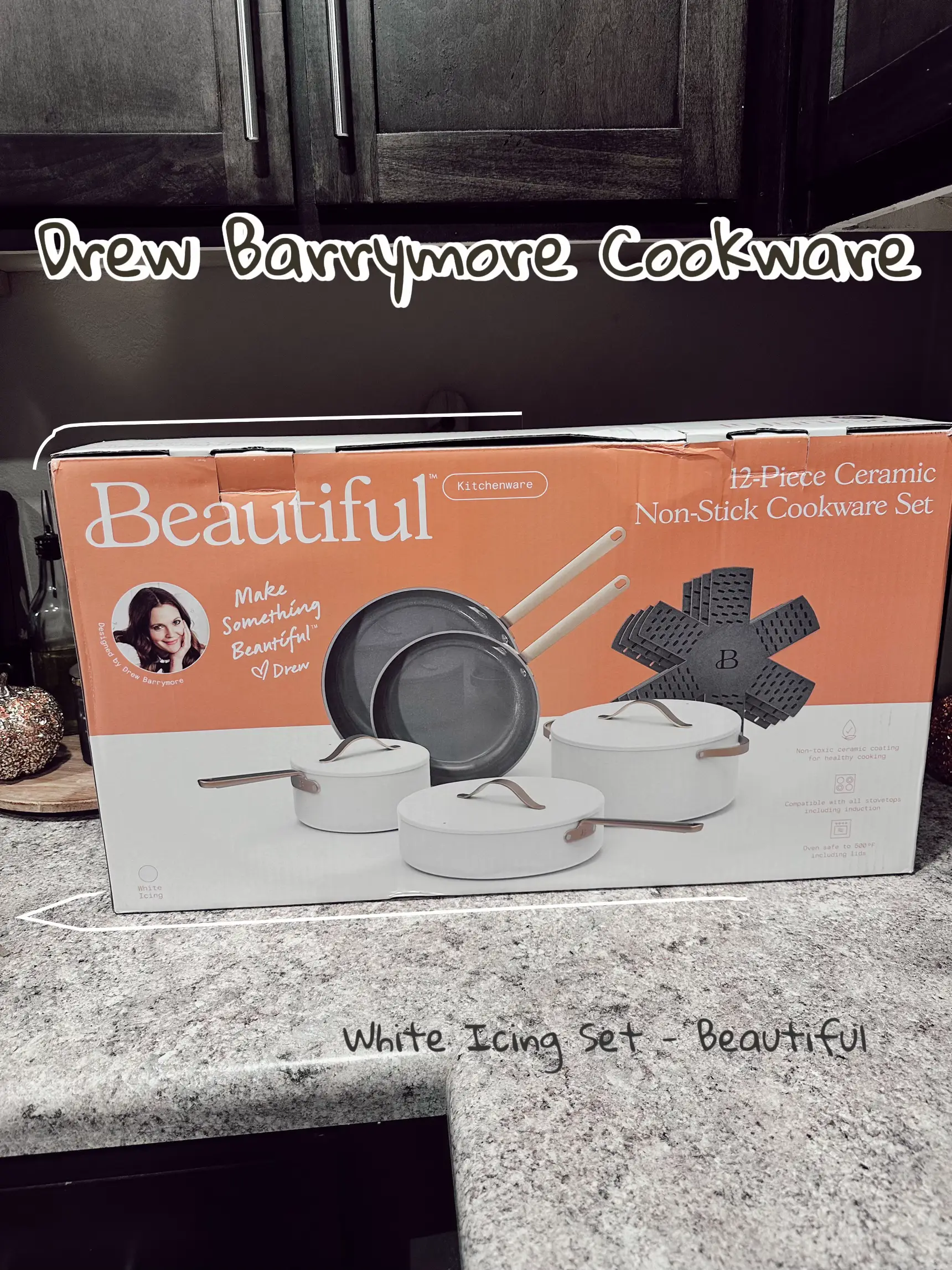 Beautiful by Drew Barrymore Ceramic Cookware Set Review