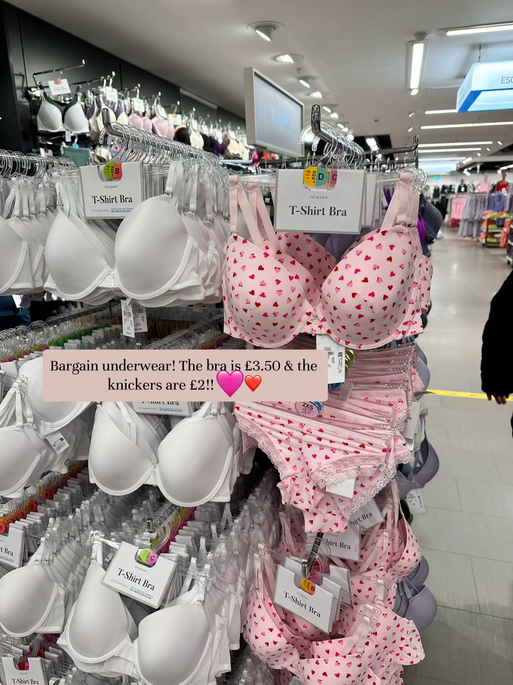 Primark on X: The essential T-shirt bra has a new price tag!   #Primark #new  / X