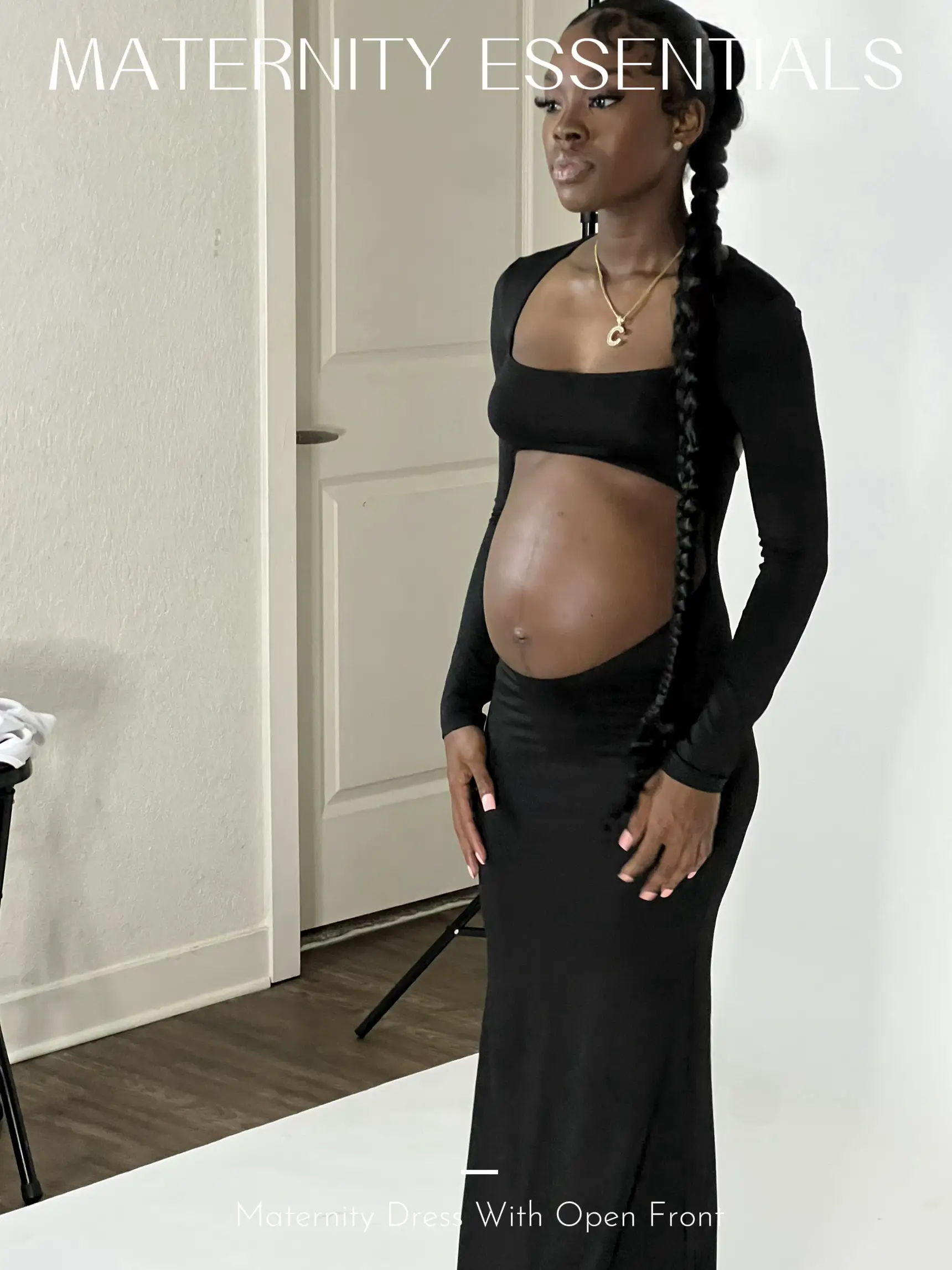 Black Seamless Wrap Front Maternity/Nursing Bra– PinkBlush
