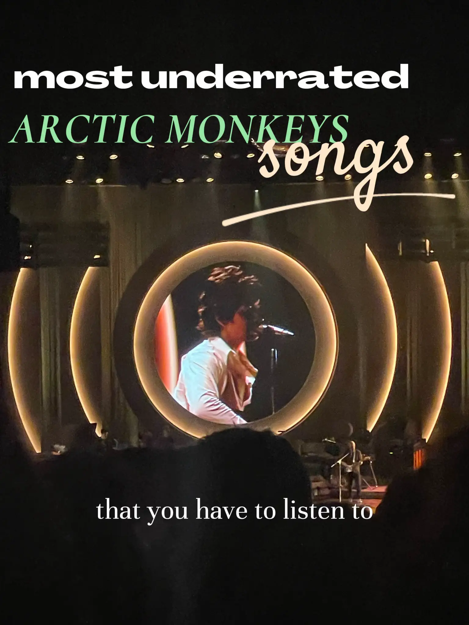 The Arctic Monkeys take their fans for a ride
