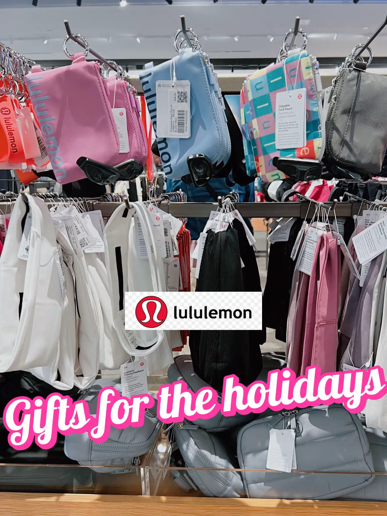 Christmas lunch bags 🕺🏻🎄 #lululemon #lululemoneducator #holiday