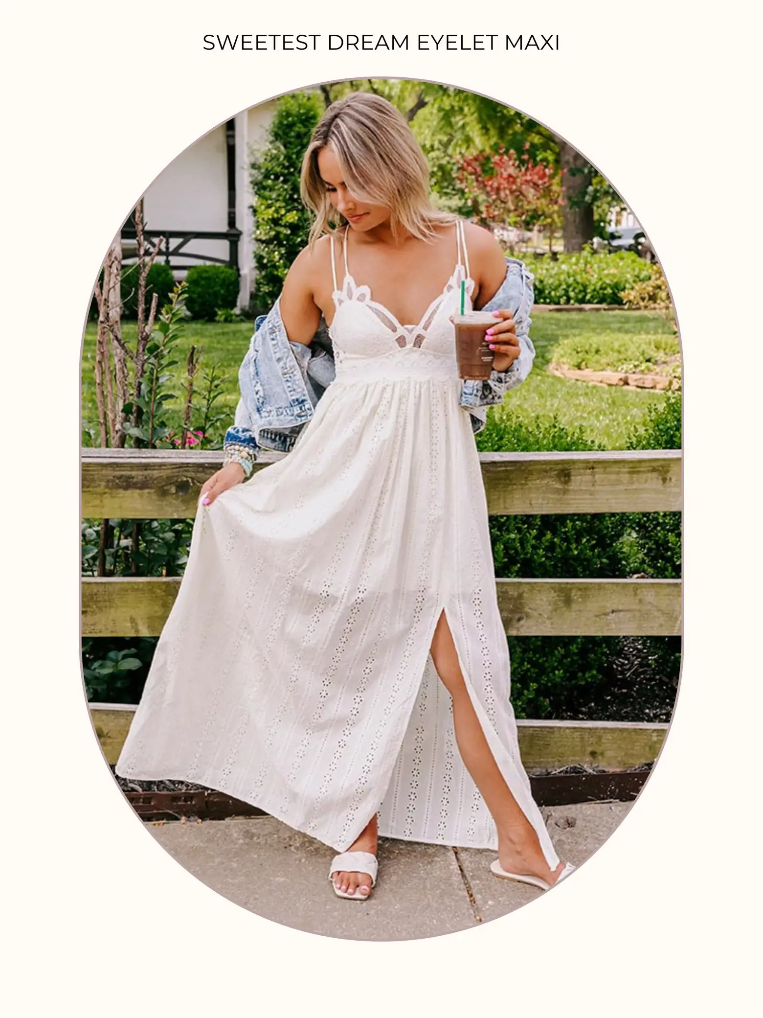 Falling For Bali Eyelet Maxi • Impressions Online Boutique