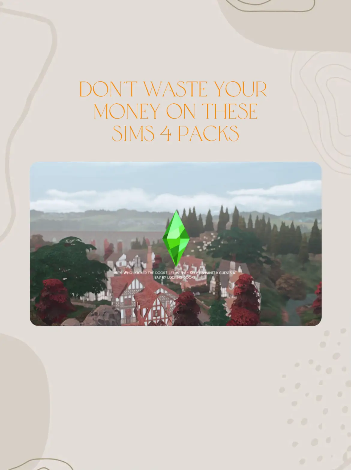 Sims 4 clutter - Lemon8 Search