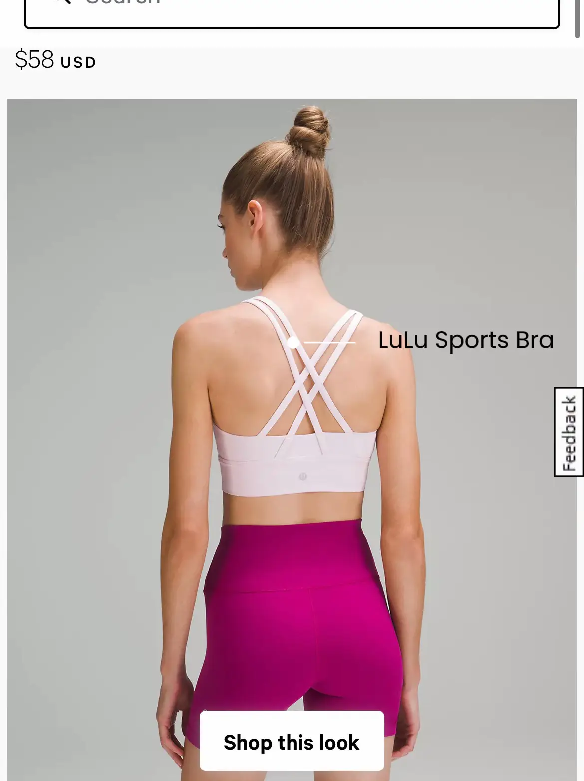 W318 Effortless Sports Bra