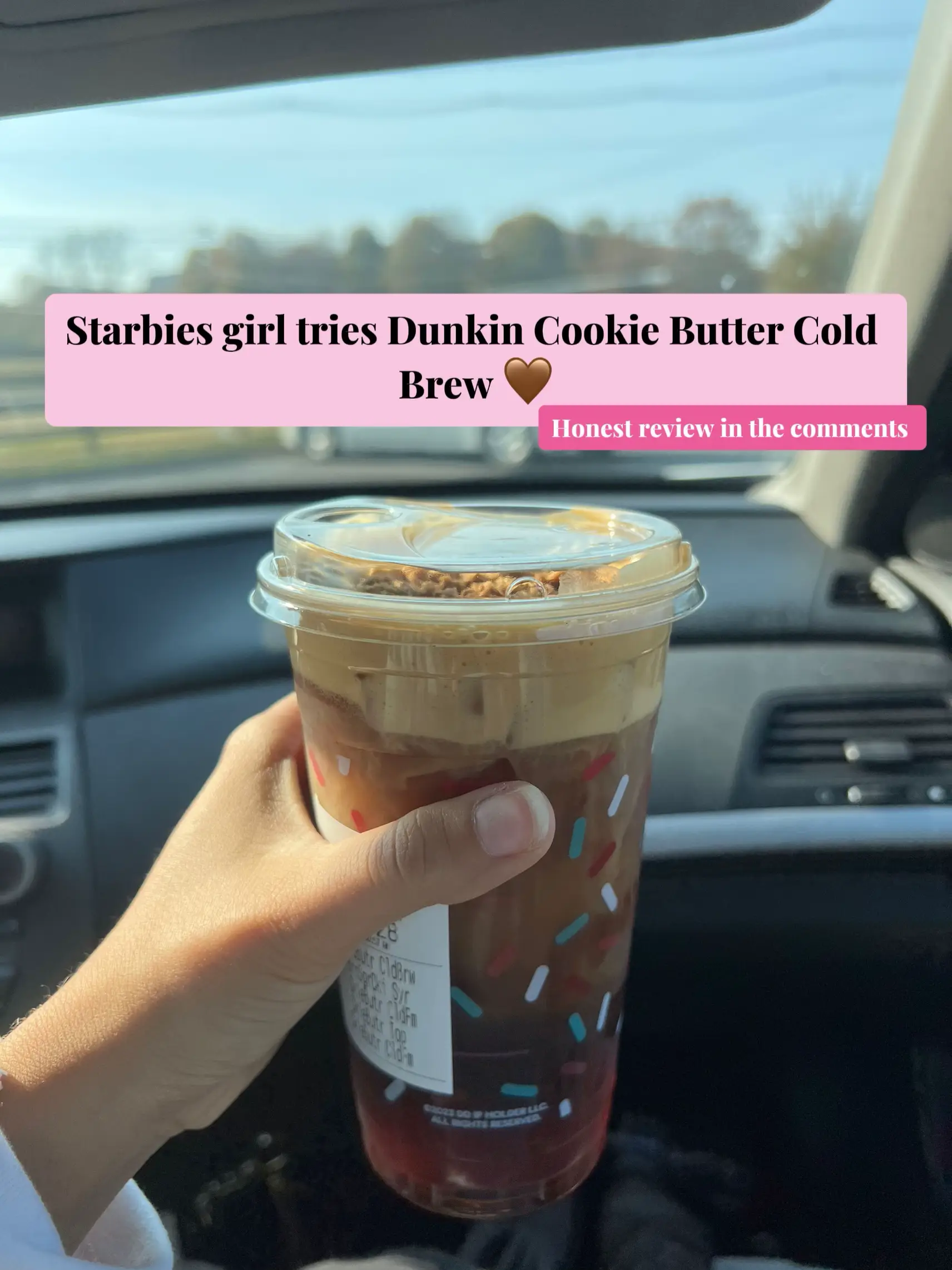 REVIEW: Dunkin' Cookie Butter Cold Brew - The Impulsive Buy