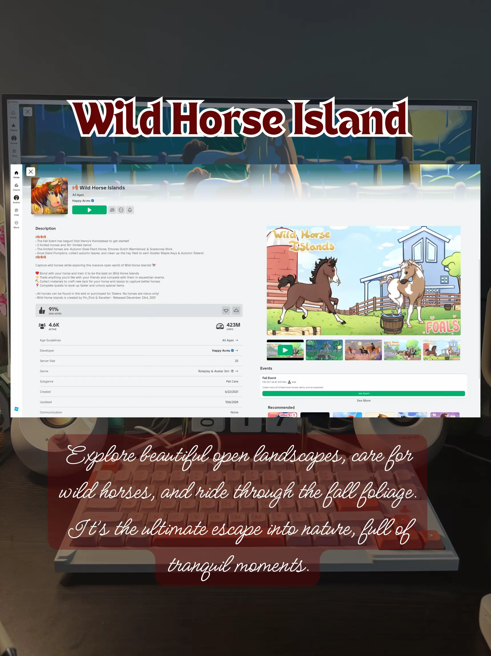 🍂Cozy Roblox Games to Play This Fall 🍂 Gallery posted by Nathally