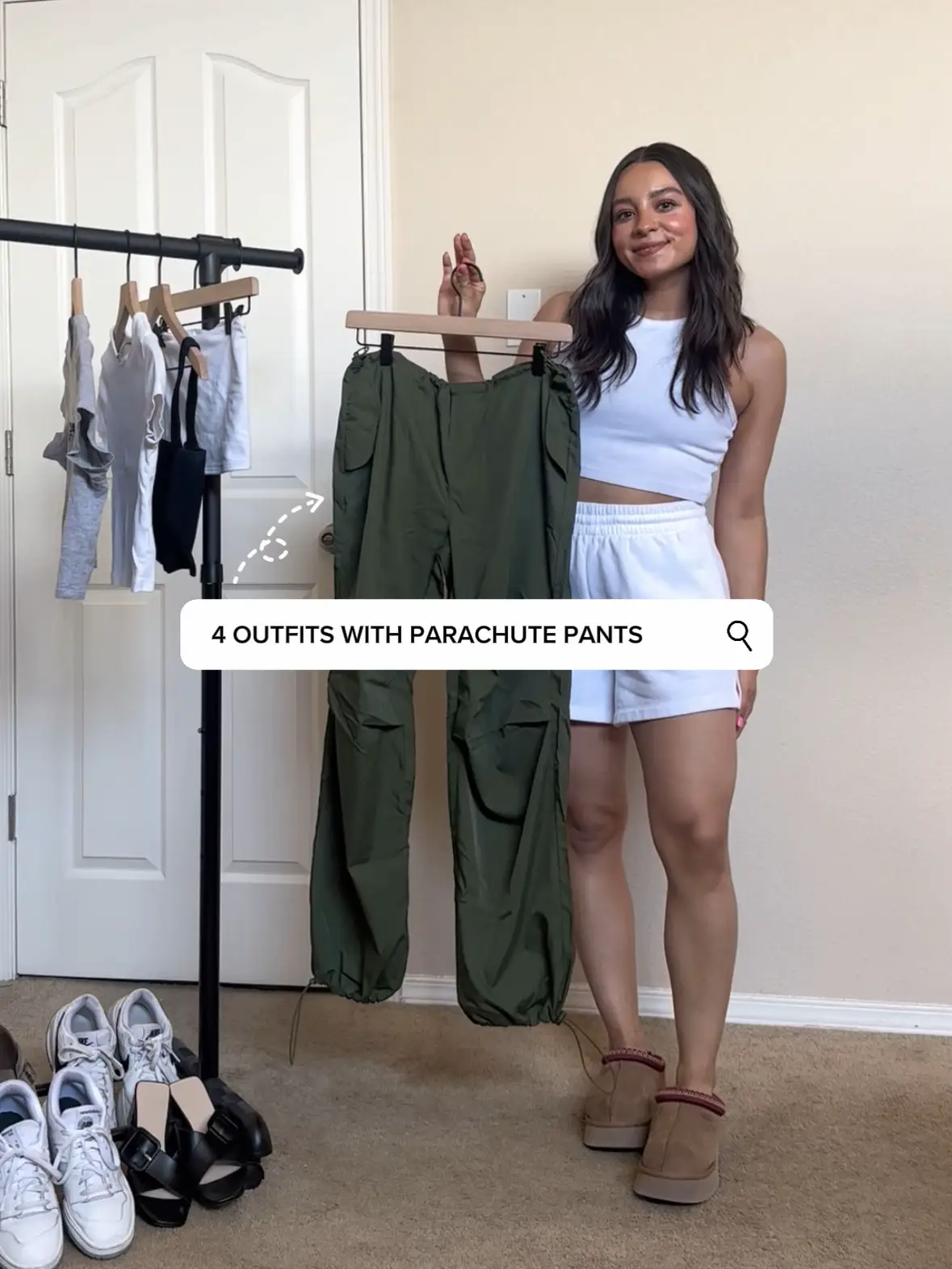 parachute pants in 2022  Cute casual outfits, Fashion inspo