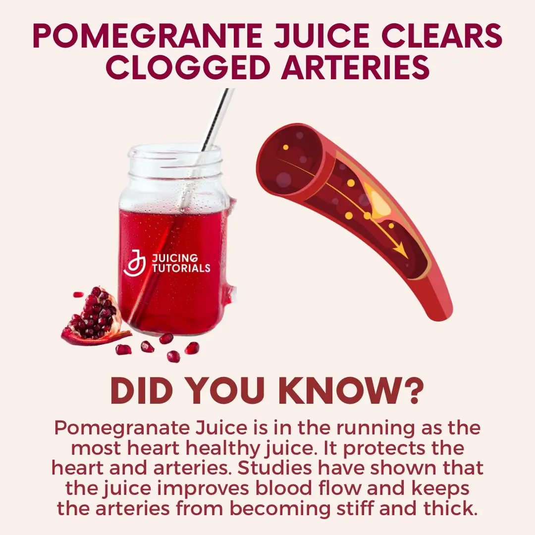Pomegranate Juice for Arteries แกลเลอรีที่โพสต์โดย Juicing Lemon8