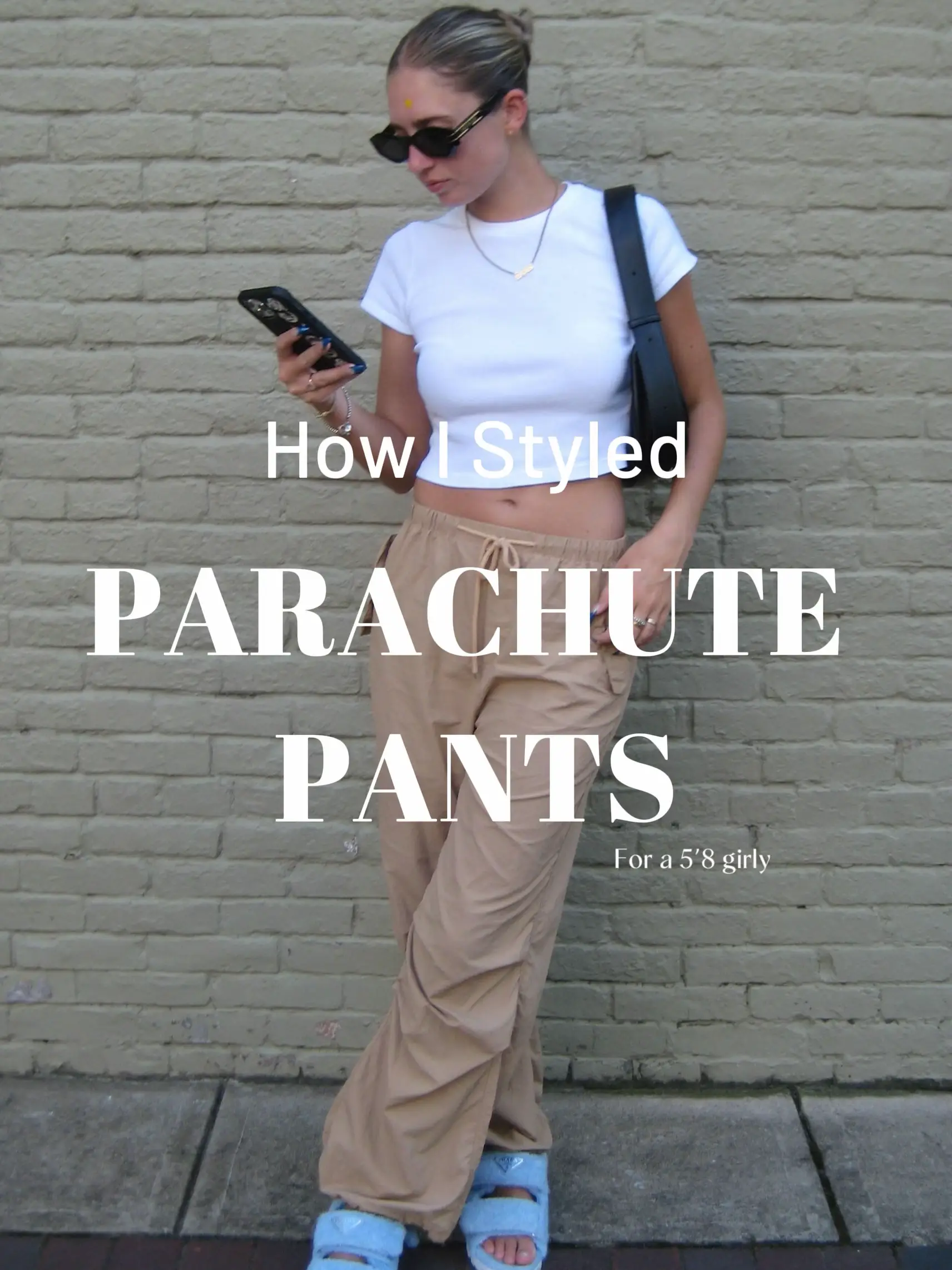 Aéropostale Baggy Cargo Parachute Pants
