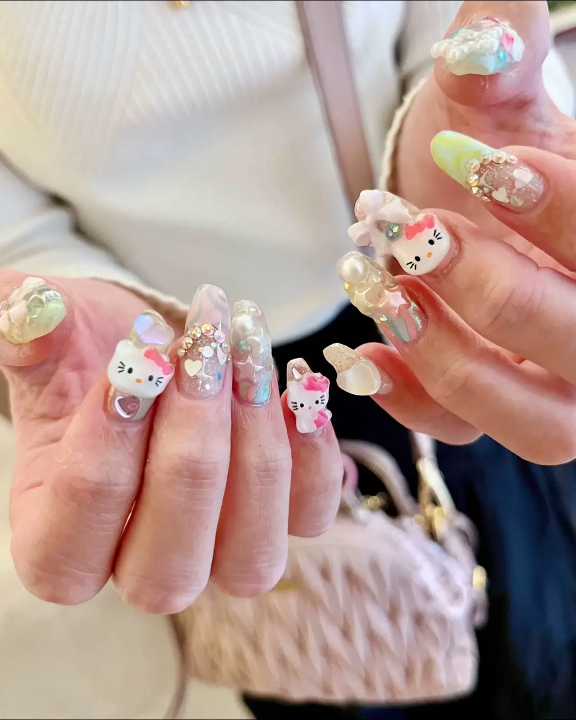 キティ あどけなく ネイルパーツ サンリオ ハローキティ ギャル キティ あどけなく ネイルパーツ サンリオ ハローキティ ギャル