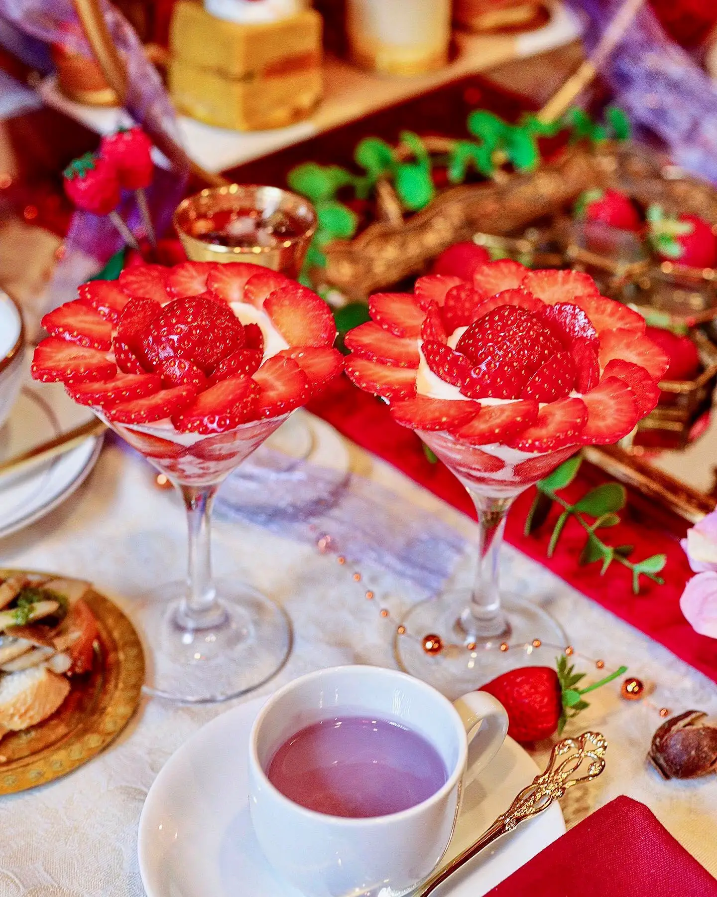 苺シリーズ♡お茶会set 苺シリーズ♡お茶会set