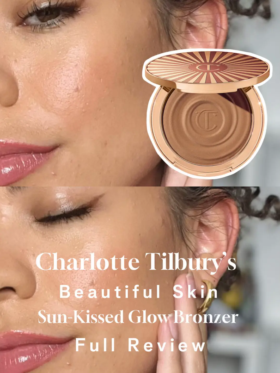Sun-Kissed Glow Bronzer Review - CTilbury Review🍋🥰