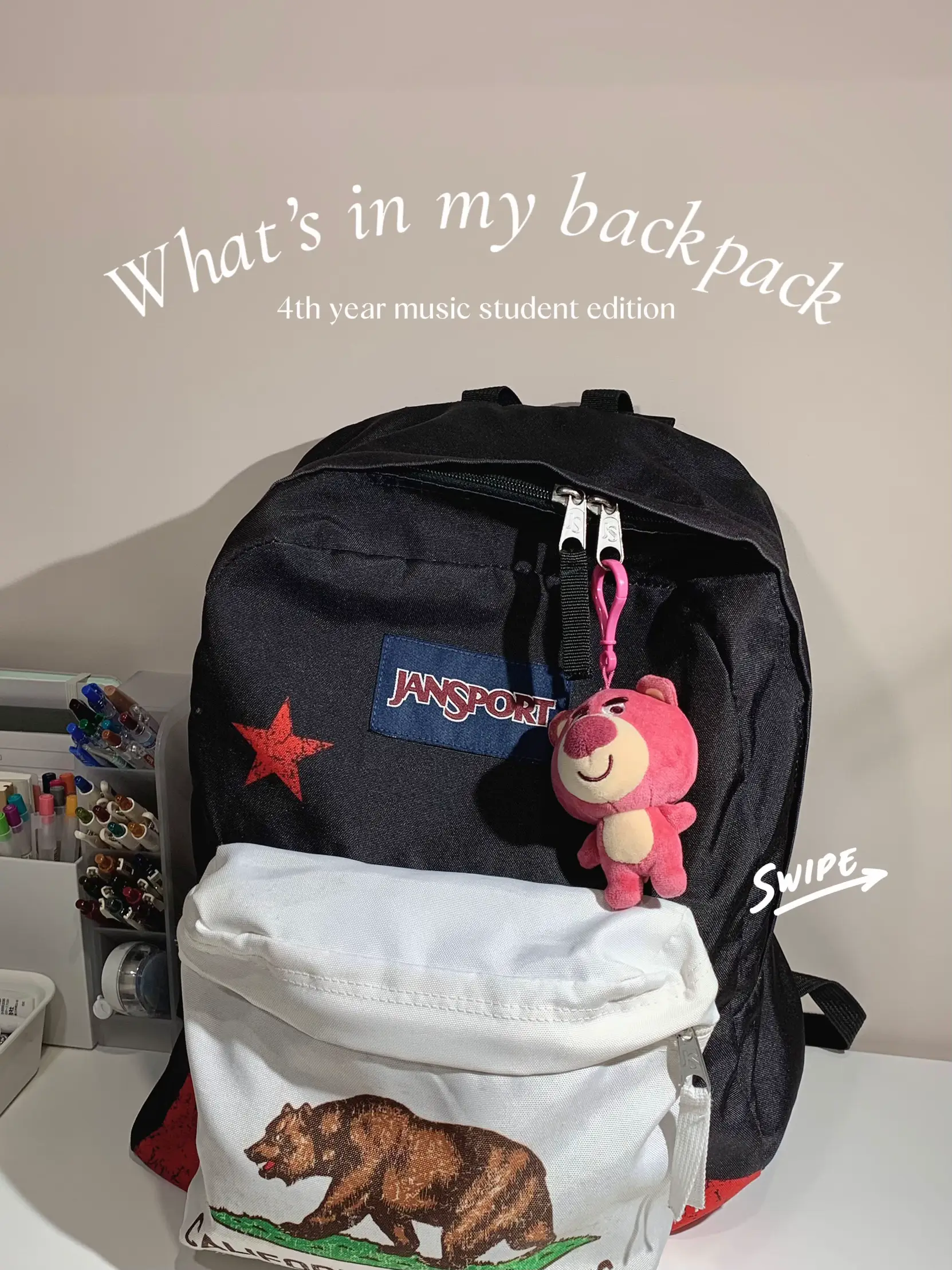 What's in my backpack 🎒  🍰 | Gallery posted by Emily H. | Lemon8