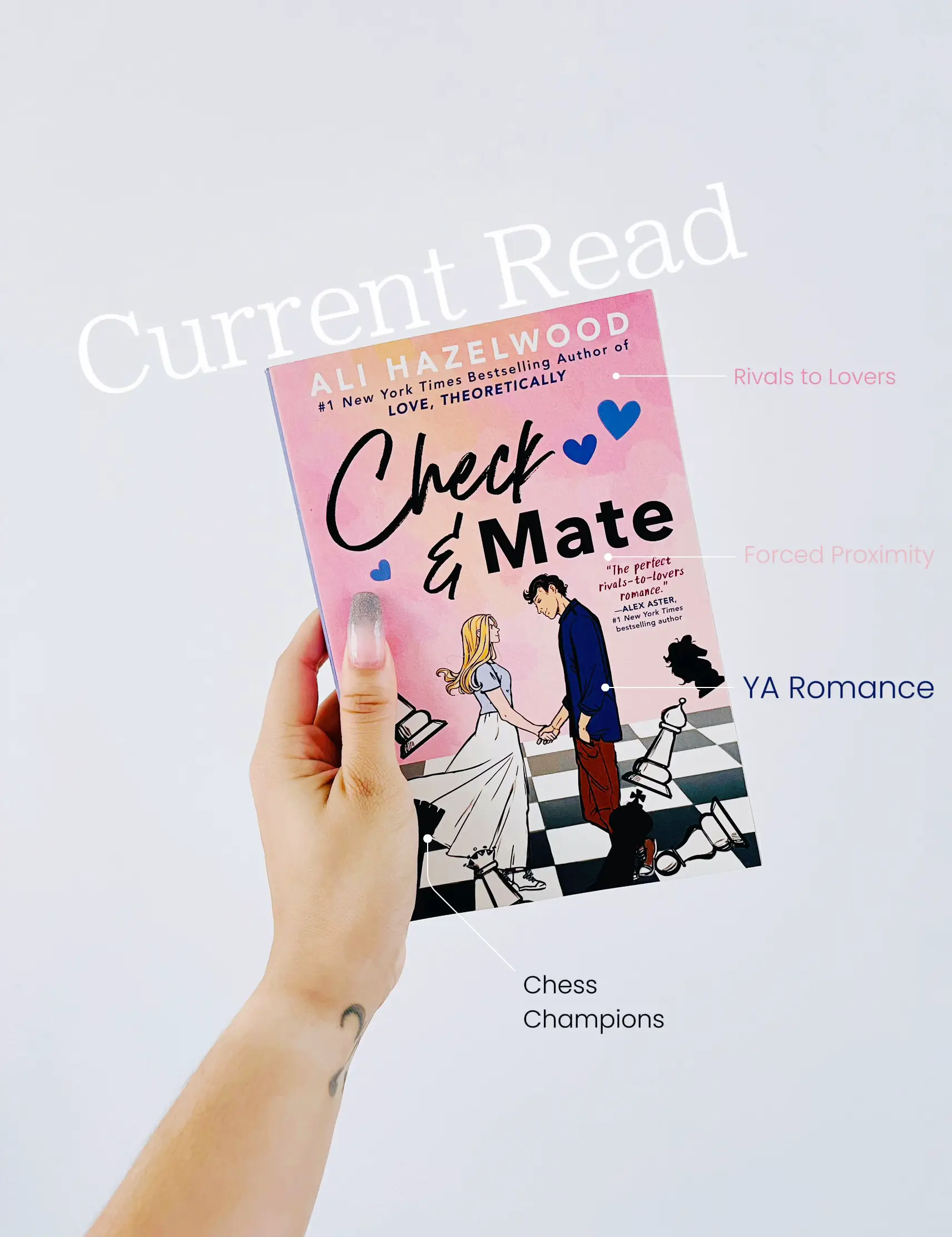 ✨NEW BOOK!✨ Check & Mate by Ali Hazelwood! 