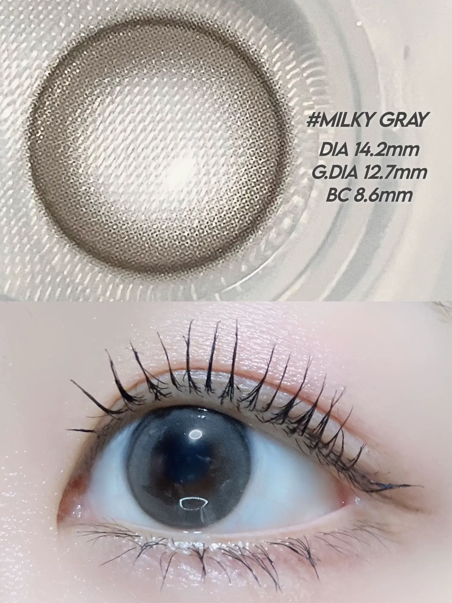 PR 】\ OLENS Milky gray with moist eyes    / | Gallery posted by