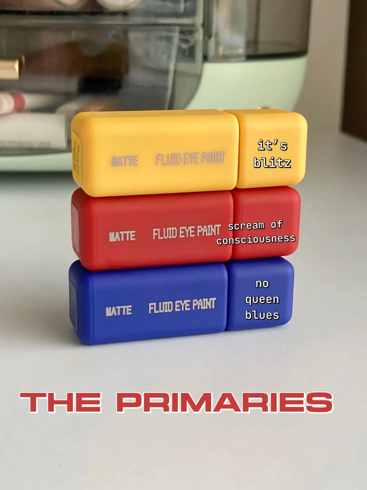 About-Face Matte Fluid Eye Paint: The Minis - Primaries