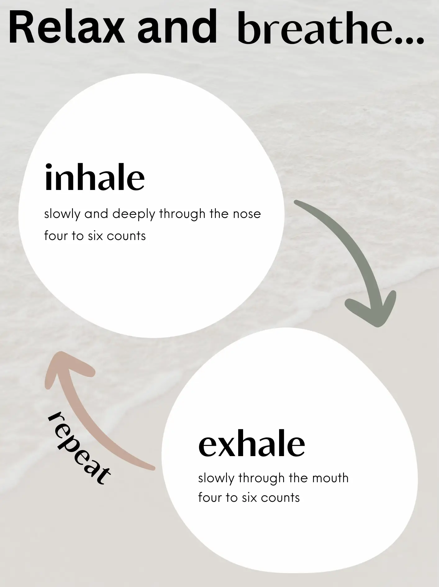 Breathe in Deeply, then Exhale