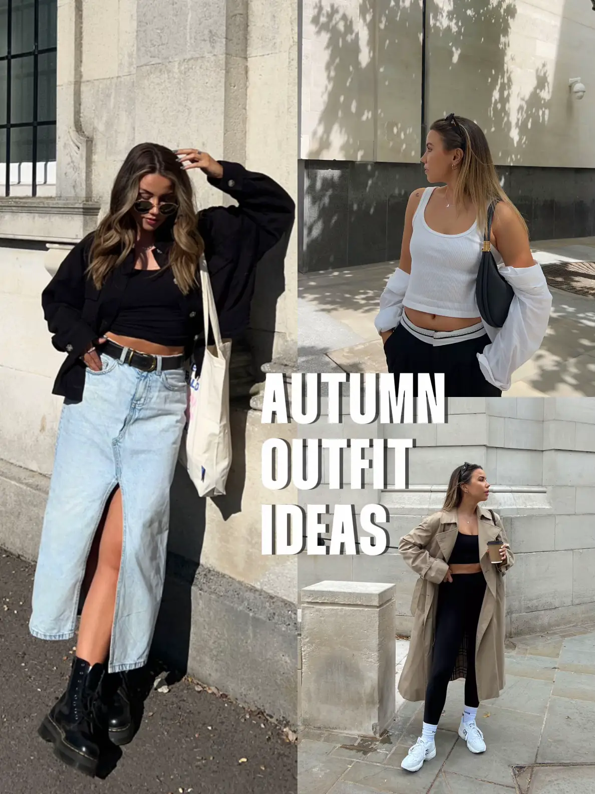 Autumn Outfit Ideas (For Minimal Girlies)