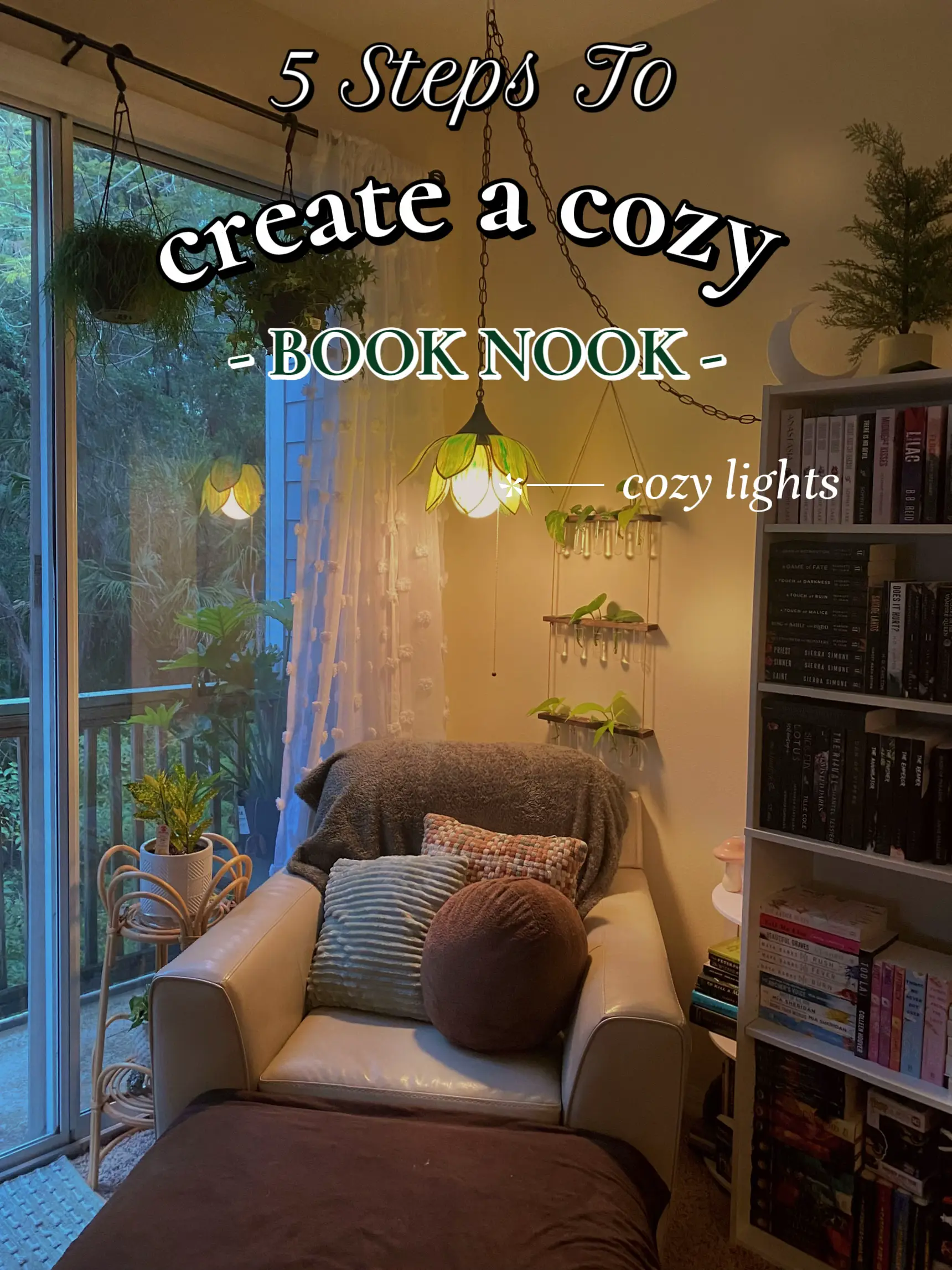 This Adorable “Book Nook” Is the Perfect Bibliophile Aesthetic DIY