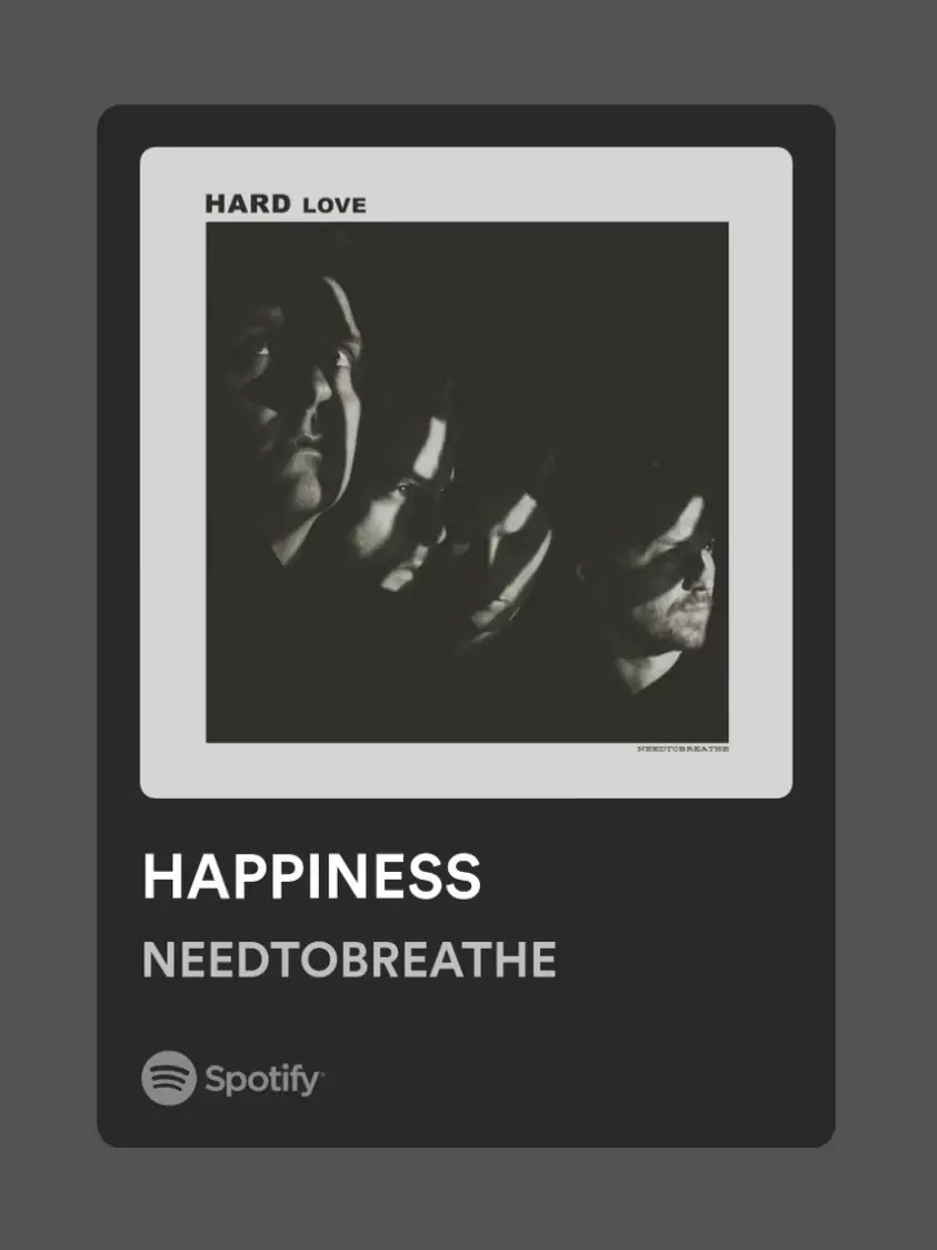  A Spotify ad for a song called "Happy Need to Breath".