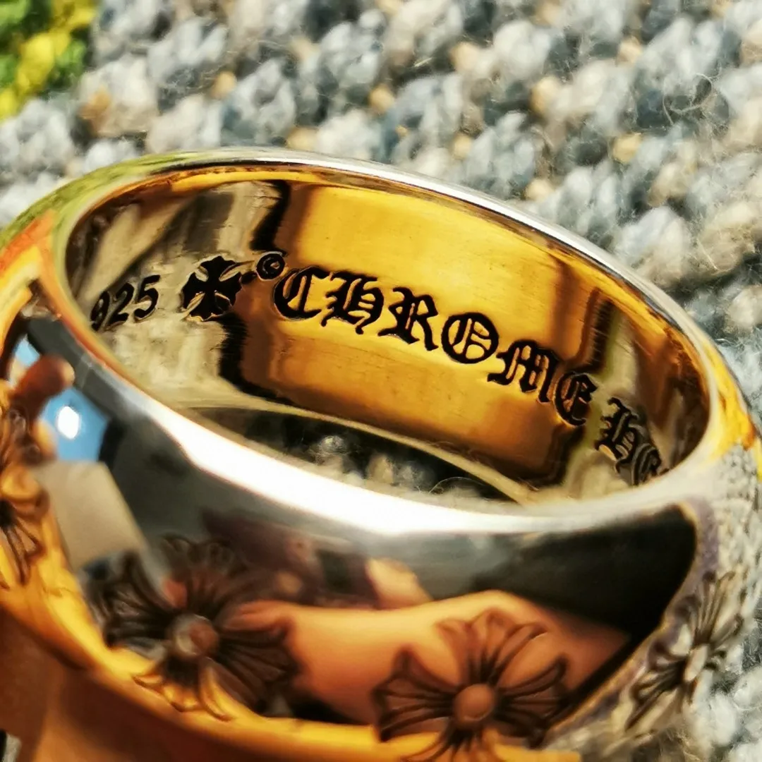 Chrome hearts deals gold ring