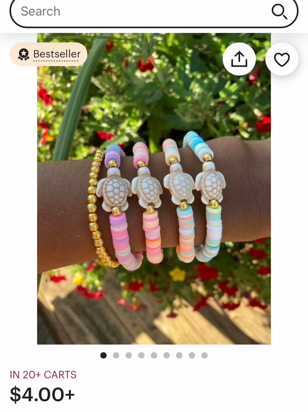 Preppy multi vsco bracelet / jewelry, viral/ popular, cheap