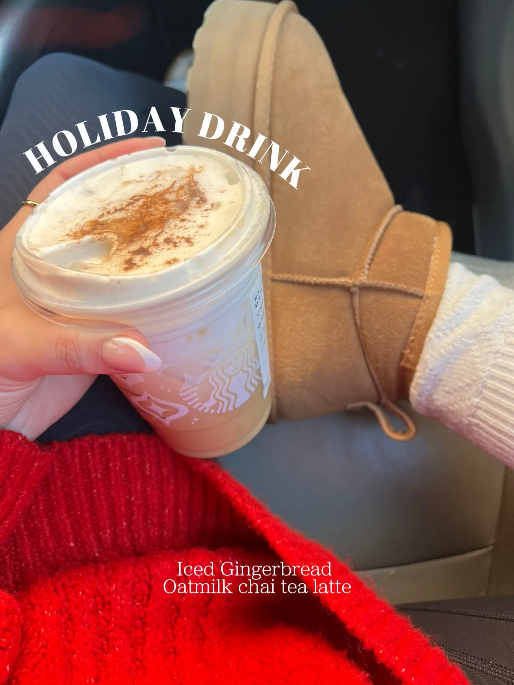 Gingerbread Tea Latte: All-new holiday drink experience 