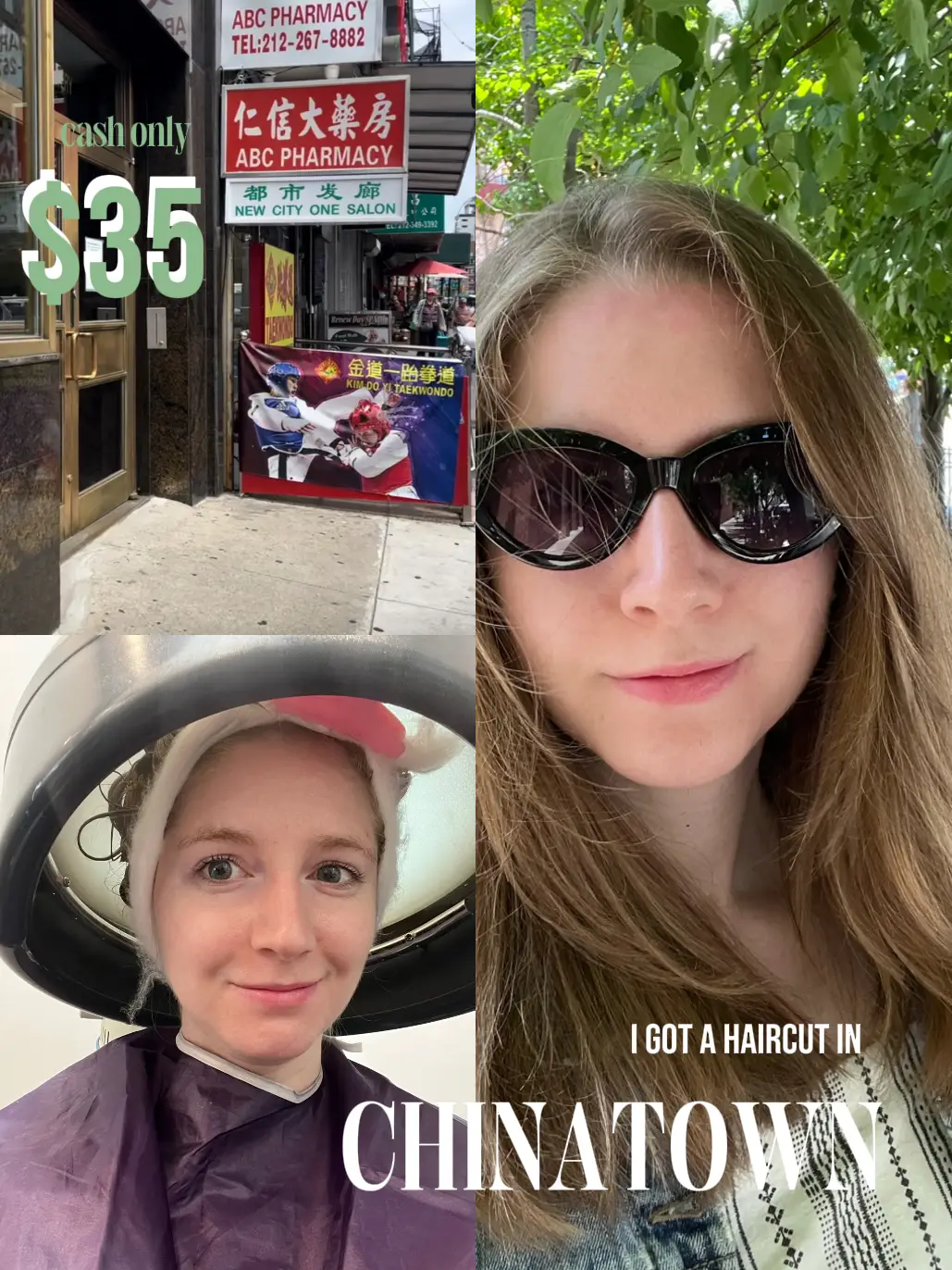 $35 haircut in Chinatown | NYC beauty on a budget's images