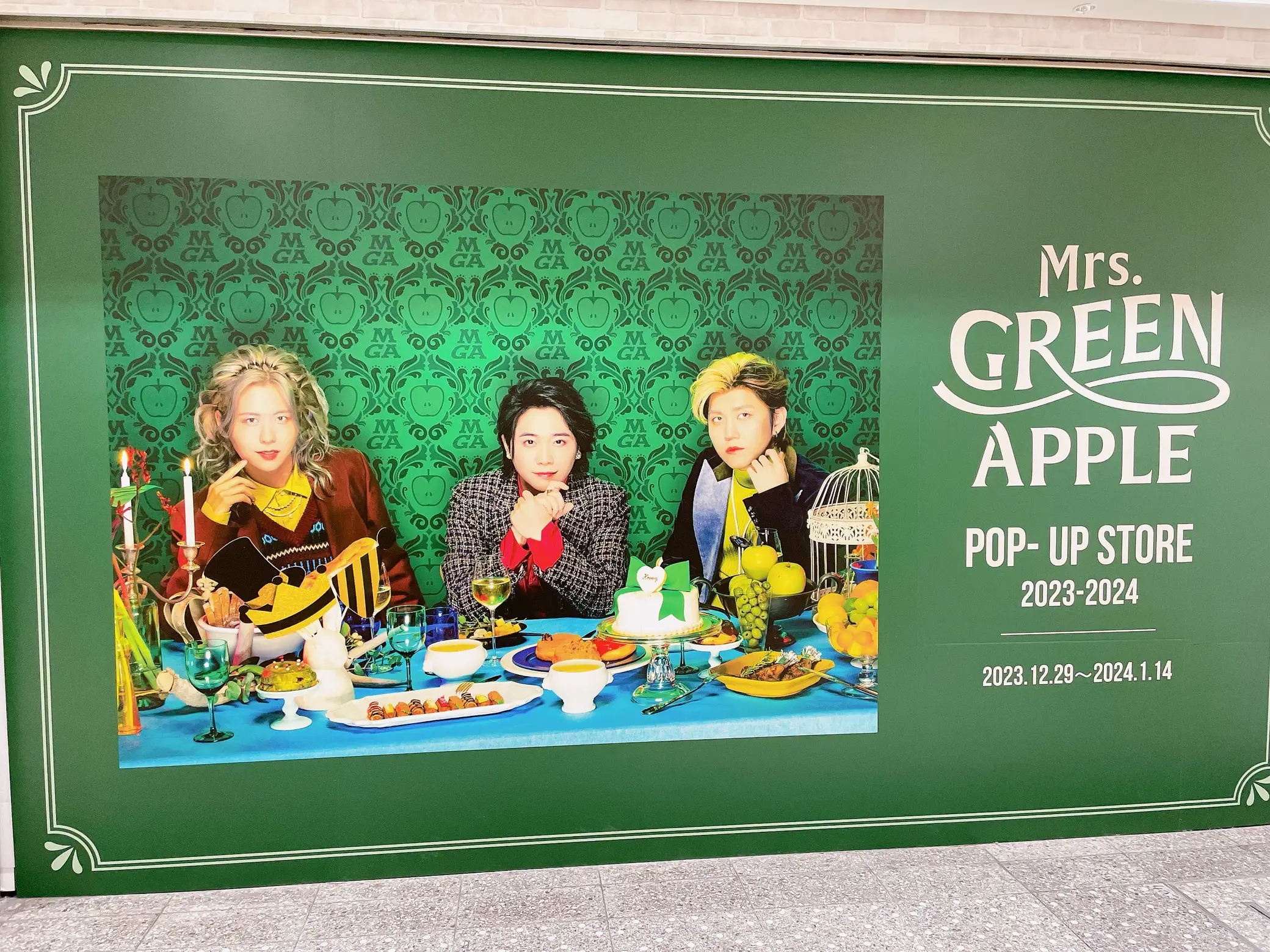 Mrs. GREEN APPLE🍏POP_UPSTORE🍏 | yu_ka_0622が投稿したフォトブック 