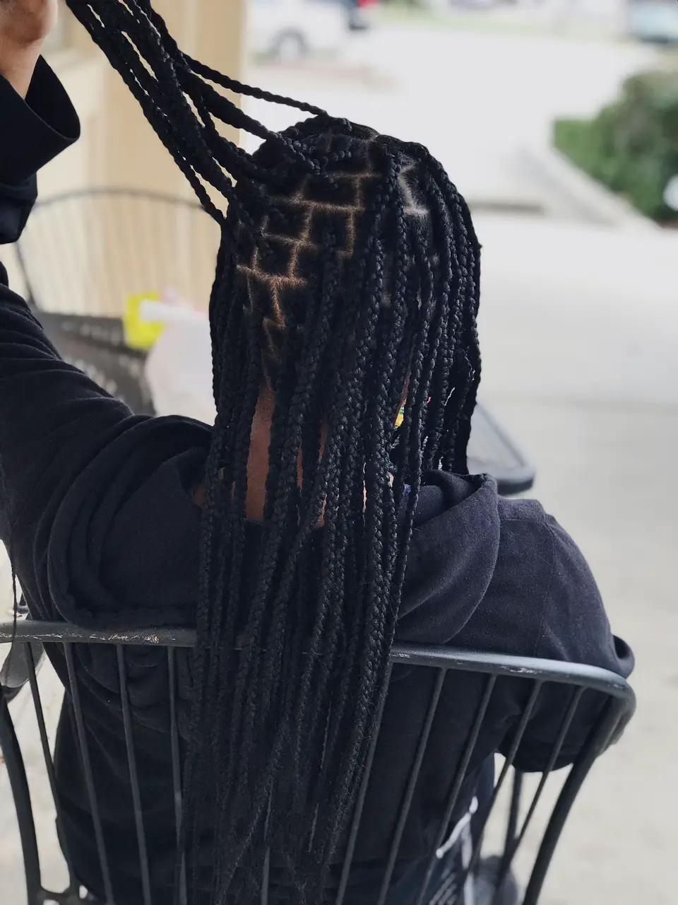 Small/medium knotless braids, Gallery posted by Honeyy