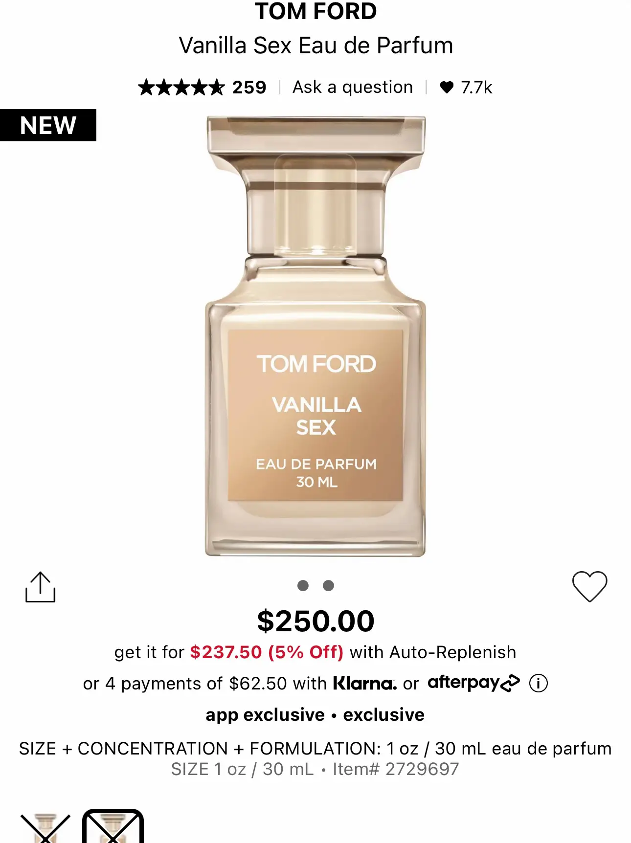 TOM FORD Vanilla Sex | Gallery posted by Lorelle Thomas | Lemon8