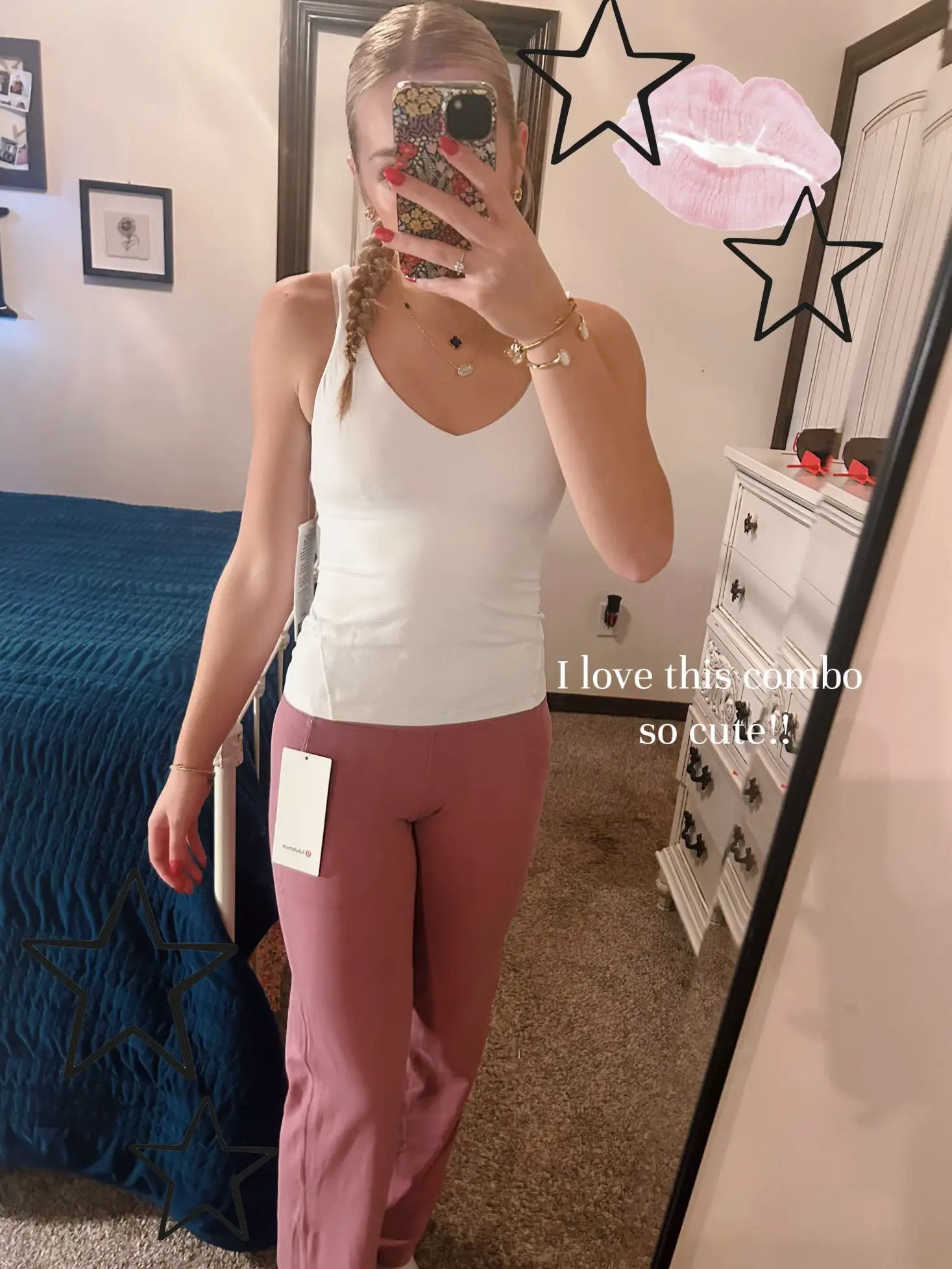 ad I just discovered these new wide-leg pants from @lululemon and can
