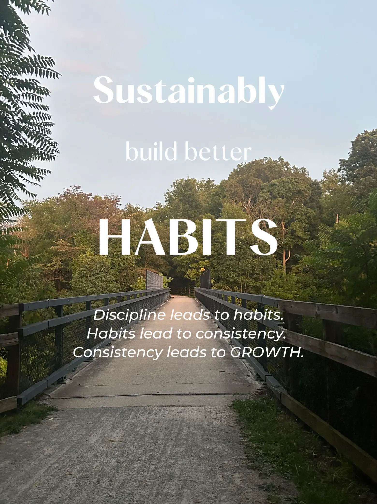 Gradually Build Sustainable Habits 📈 | Gallery posted by ...