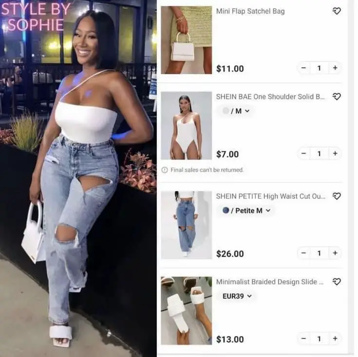 Fashion Nova is mocked for Bad Intentions 'open fly' leggings