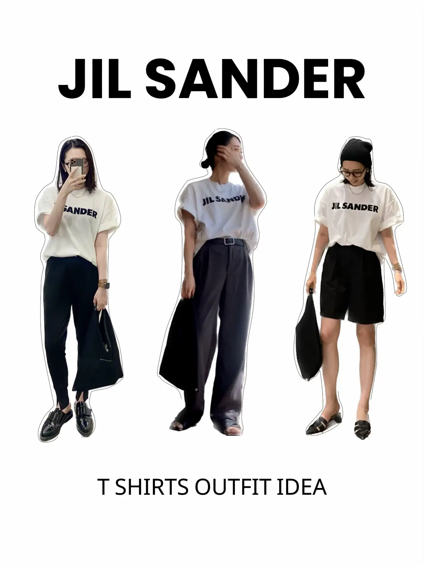 私の大好きなJILSANDERのTシャツコーデ🖤 | tomomi🌝が投稿したフォト